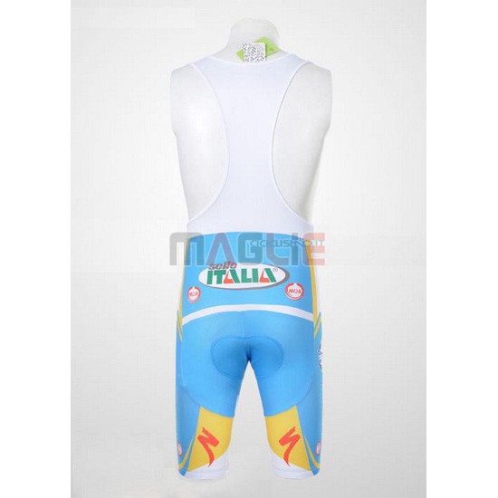 Maglia Astana manica corta 2012 azzurro