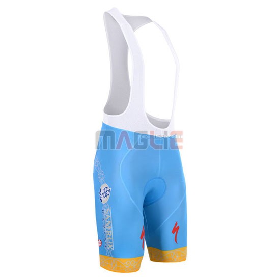 Maglia Astana manica corta 2015 azzurro