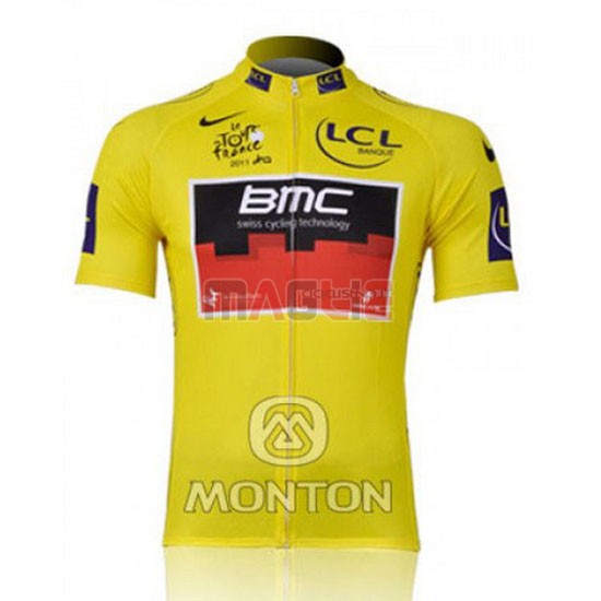 Maglia BMC manica corta 2011 giallo - Clicca l'immagine per chiudere