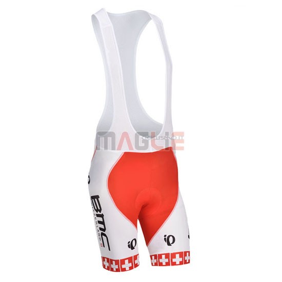 Maglia BMC manica corta 2014 arancione e bianco