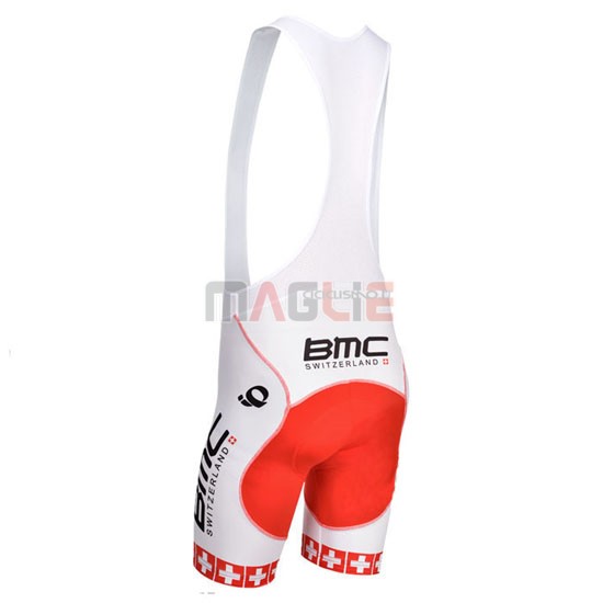 Maglia BMC manica corta 2014 arancione e bianco