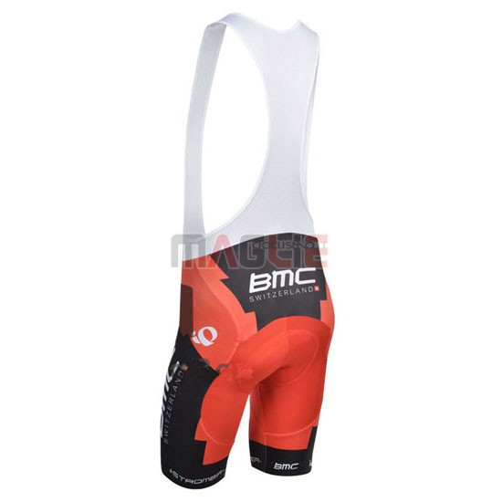 Maglia BMC manica corta 2014 rosso e bianco