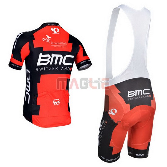 Maglia BMC manica corta 2014 rosso e nero - Clicca l'immagine per chiudere