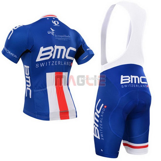 Maglia BMC manica corta 2015 blu