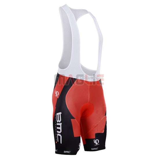 Maglia BMC manica corta 2015 nero e arancione