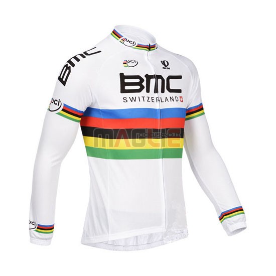 Maglia BMC manica lunga 2013 bianco