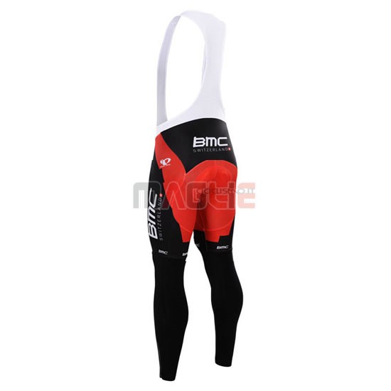 Maglia BMC manica lunga 2015 nero e arancione