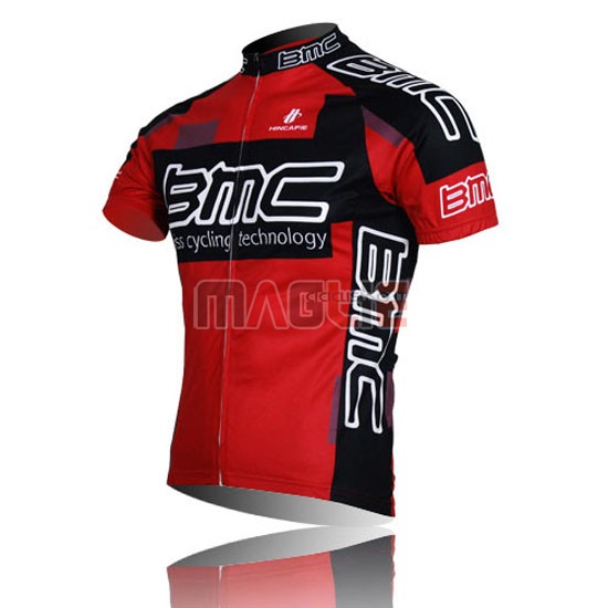 Maglia BMC manica corta 2015 rosso e nero - Clicca l'immagine per chiudere