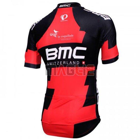 Maglia BMC manica corta 2016 rosso e nero - Clicca l'immagine per chiudere