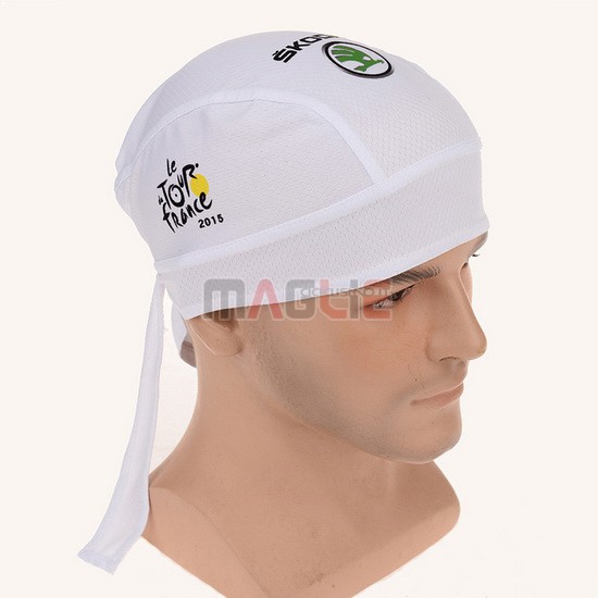 2015 Tour de france Bandana Ciclismo bianco