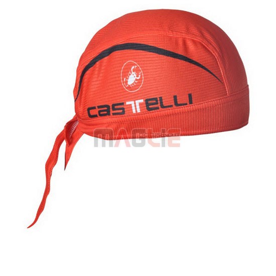 2012 Castelli Bandana Ciclismo arancione