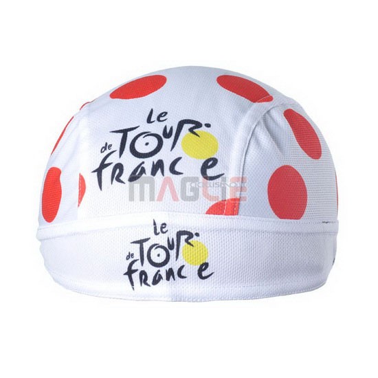 2013 Tour de france Bandana Ciclismo bianco e rosso