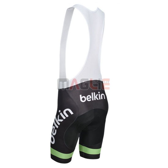 Maglia Belkin manica corta 2014 nero e verde