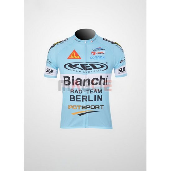 Maglia Bianchi manica corta 2010 azzurro