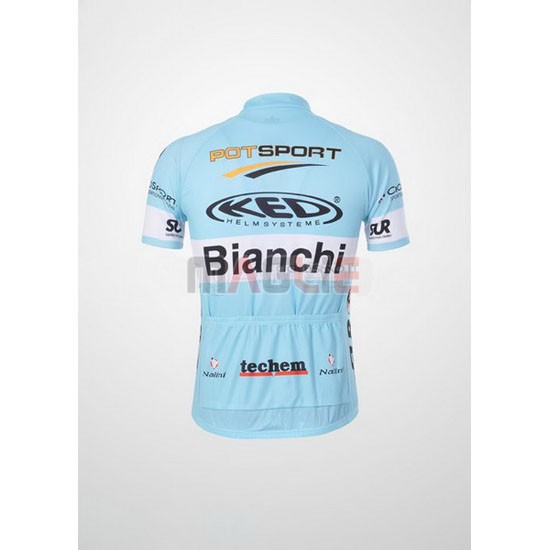 Maglia Bianchi manica corta 2010 azzurro