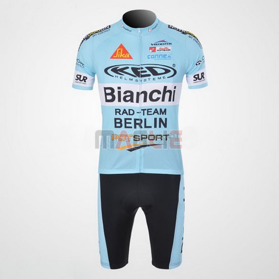Maglia Bianchi manica corta 2010 azzurro