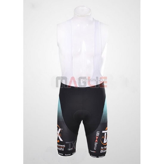 Maglia Bianchi manica corta 2012 nero e arancione