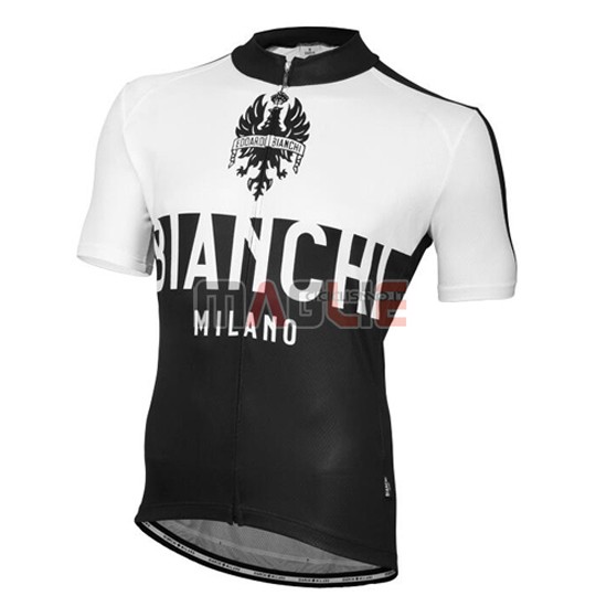 Maglia Bianchi manica corta 2016 nero e bianco - Clicca l'immagine per chiudere