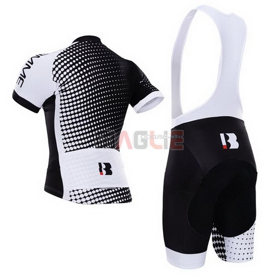 Maglia Biemme manica corta 2014 nero e bianco