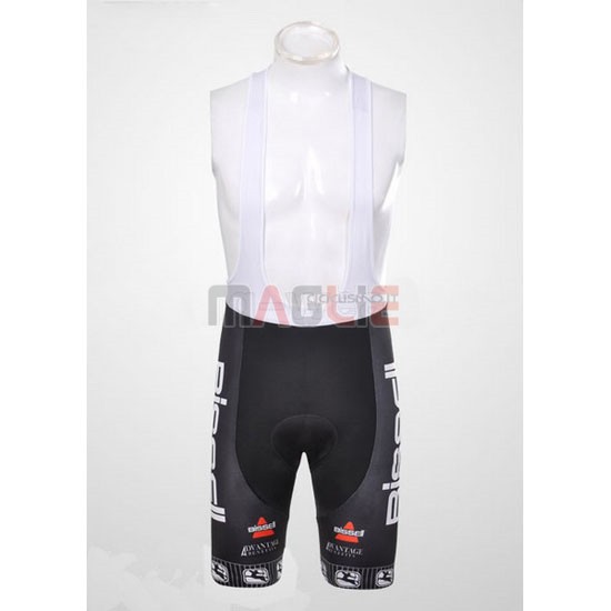 Maglia Bissell manica corta 2012 bianco e rosso