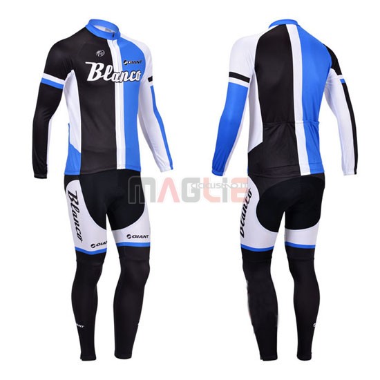 Maglia Blanco manica lunga 2013 nero e blu - Clicca l'immagine per chiudere