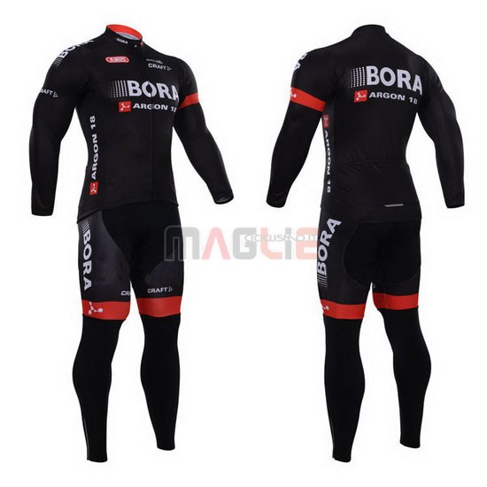 Maglia Bora manica lunga 2015 nero