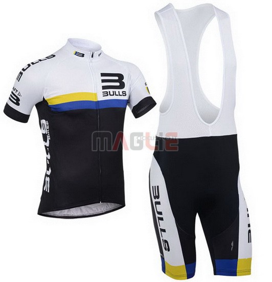 Maglia Bulls manica corta 2013 nero e bianco