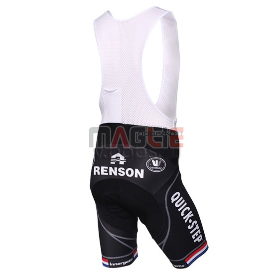 Maglia Quick Step manica corta 2014 bianco e rosso