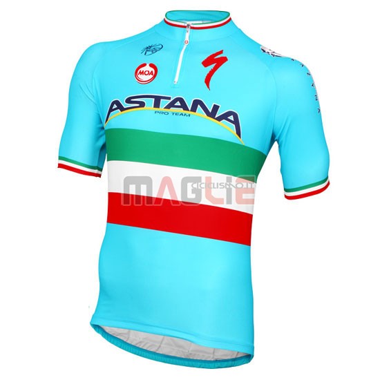 Maglia Assos manica corta 2016 bianco e blu