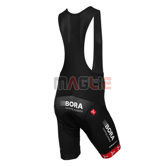 Maglia Bora Argon manica corta 2016 bianco e rosso