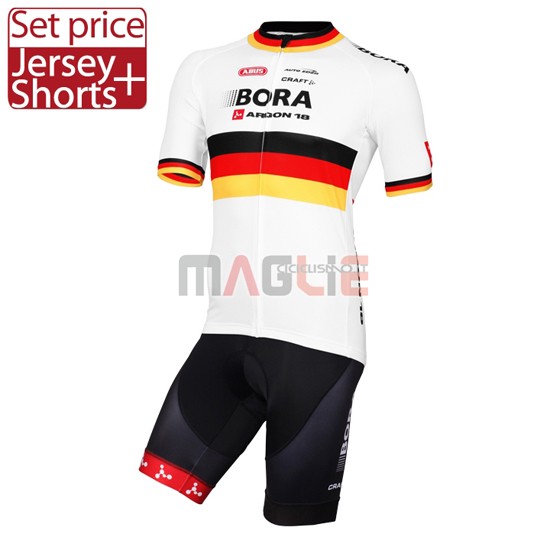 Maglia Bora Argon manica corta 2016 bianco e rosso - Clicca l'immagine per chiudere