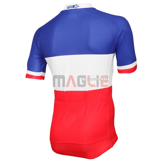 Maglia FDJ manica corta 2016 bianco e rosso - Clicca l'immagine per chiudere