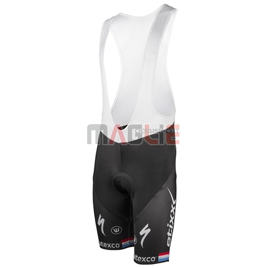 Maglia Quick Step manica corta 2016 blu e rosso