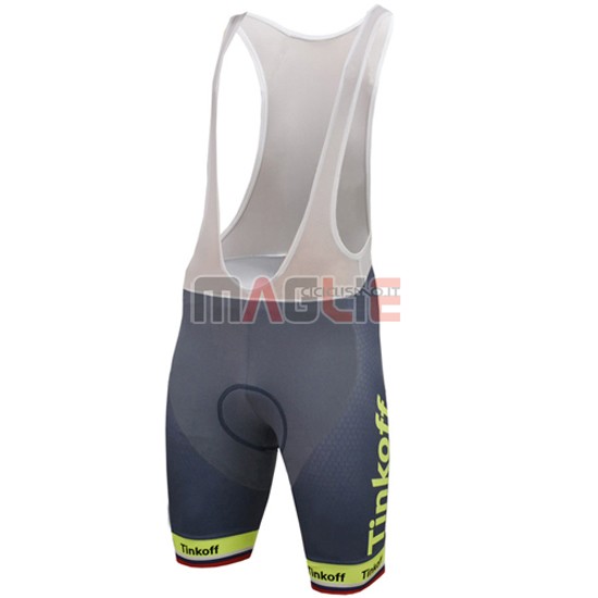 Maglia Tinkoff manica corta 2016 giallo e grigio