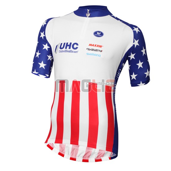 Maglia UHC manica corta 2016 giallo e rosso