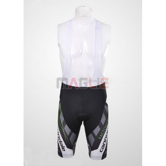 Maglia Cannondale manica corta 2012 nero e bianco