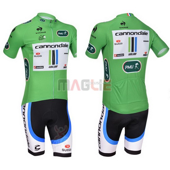 Maglia Cannondale manica corta 2013 verde e bianco - Clicca l'immagine per chiudere