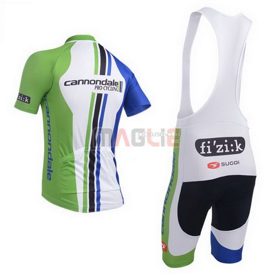 Maglia Cannondale manica corta 2013 verde e blu - Clicca l'immagine per chiudere