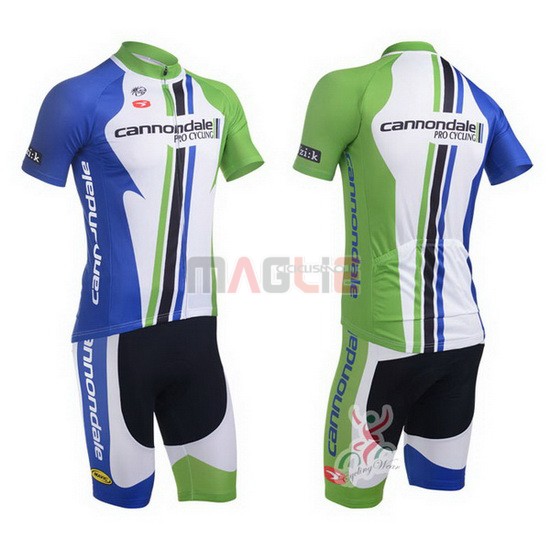 Maglia Cannondale manica corta 2013 verde e blu - Clicca l'immagine per chiudere