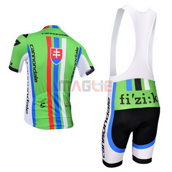 Maglia Cannondale manica corta 2013 verde e rosso - Clicca l'immagine per chiudere