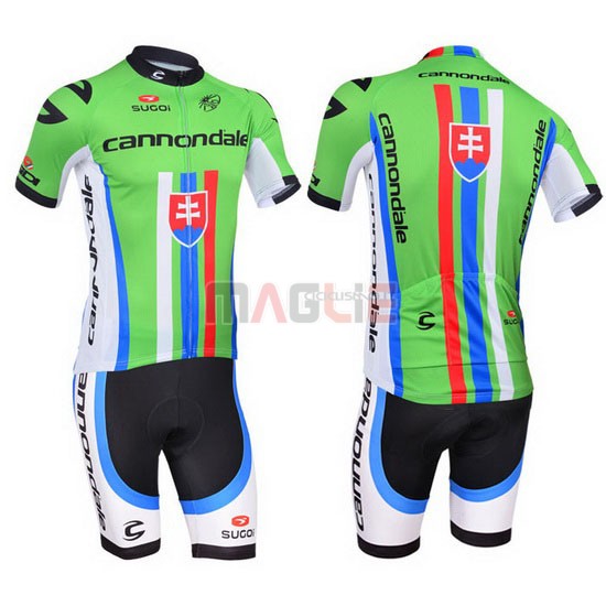 Maglia Cannondale manica corta 2013 verde e rosso - Clicca l'immagine per chiudere