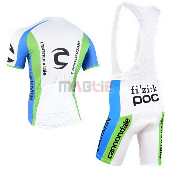 Maglia Cannondale manica corta 2015 verde e bianco - Clicca l'immagine per chiudere