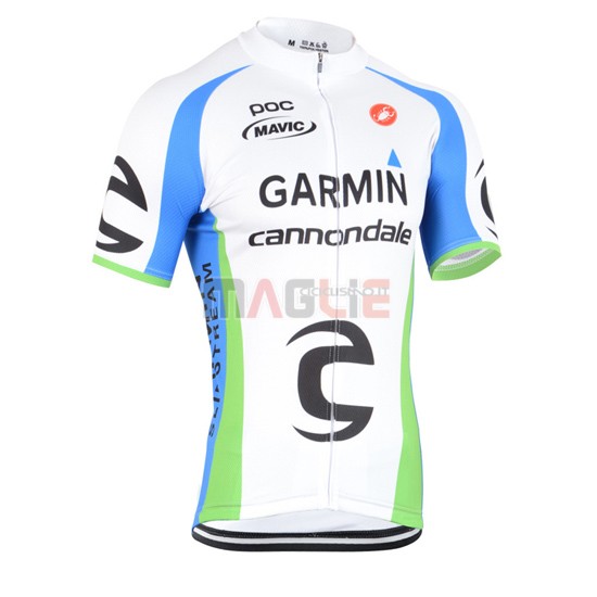 Maglia Cannondale manica corta 2015 verde e bianco - Clicca l'immagine per chiudere