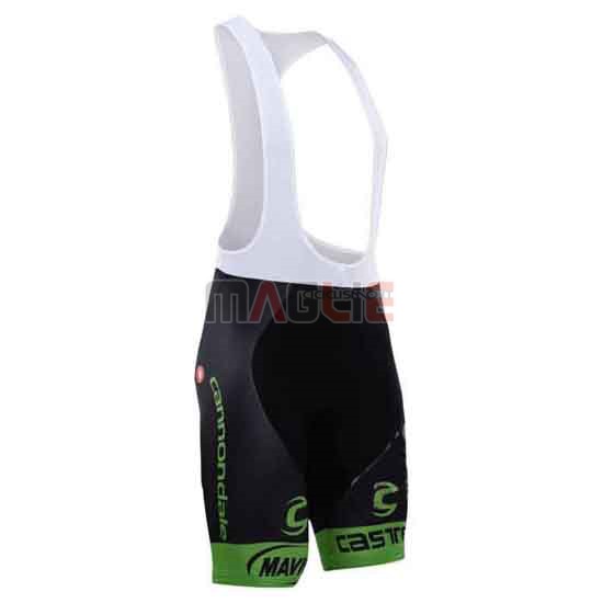 Maglia Cannondale manica corta 2015 verde e nero