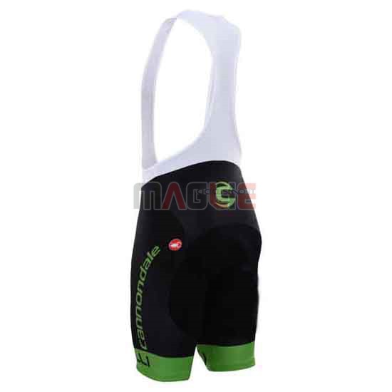 Maglia Cannondale manica corta 2015 verde e nero