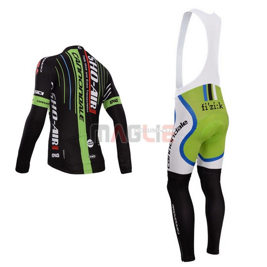 Maglia Cannondale manica lunga 2014 nero - Clicca l'immagine per chiudere