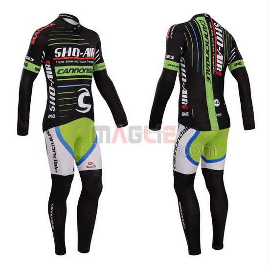 Maglia Cannondale manica lunga 2014 nero - Clicca l'immagine per chiudere