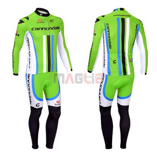 Maglia Cannondale manica lunga 2013 verde