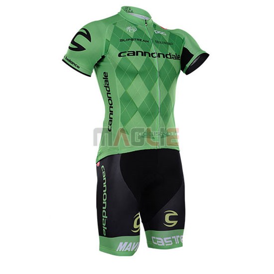 Maglia Cannondale manica corta 2016 verde - Clicca l'immagine per chiudere