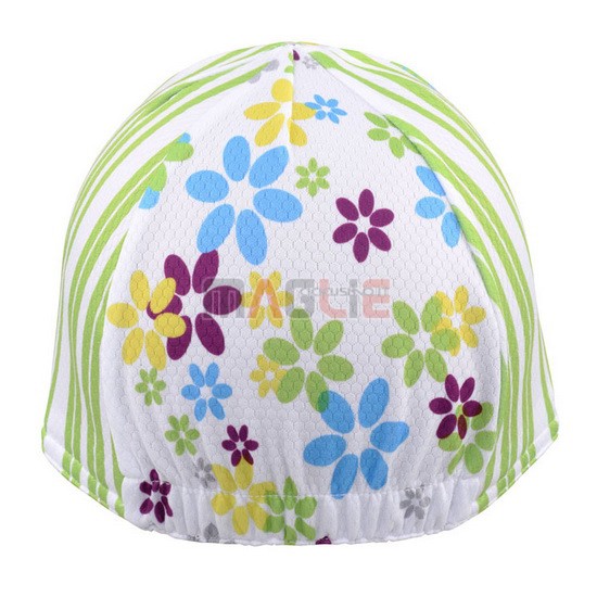 2015 CYCLINGBOX Cappello Ciclismo bianco e verde